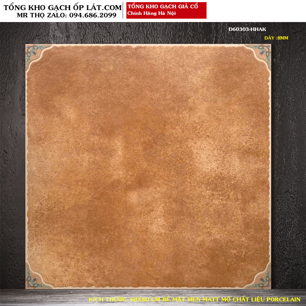 Gạch lát nền giả cổ 60x60 D60303